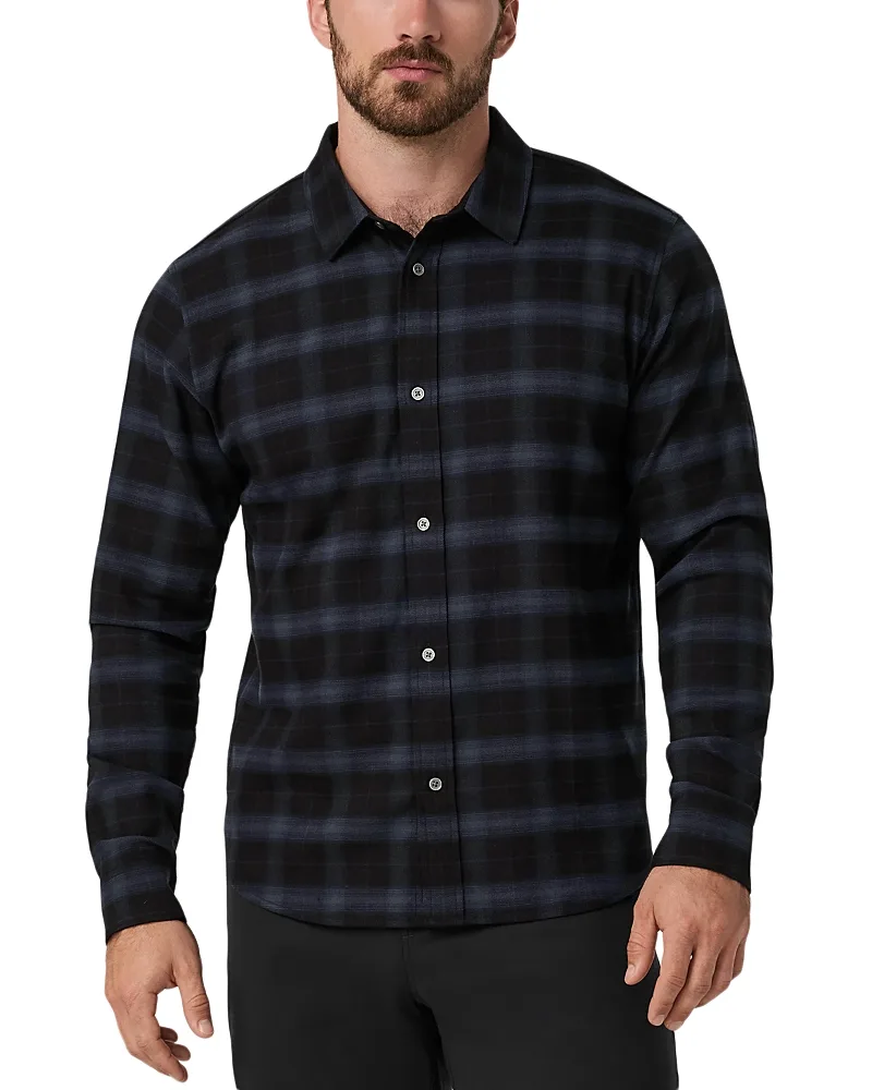 Flannel Cotton Blend Shirt by Vuori