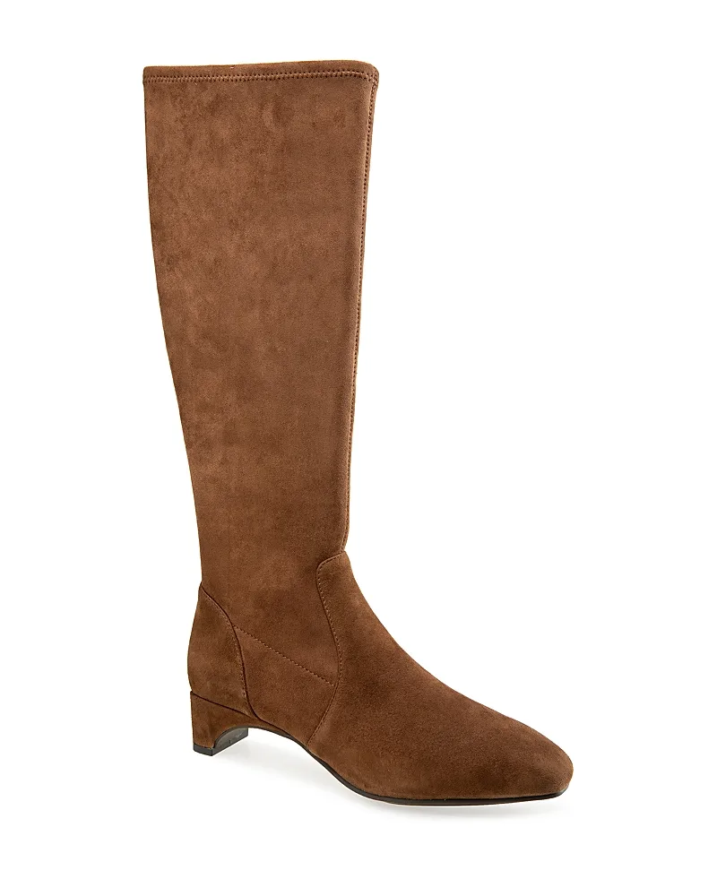 Gentle Souls by Kenneth Cole Namaste Stretch Suede Knee High Boots