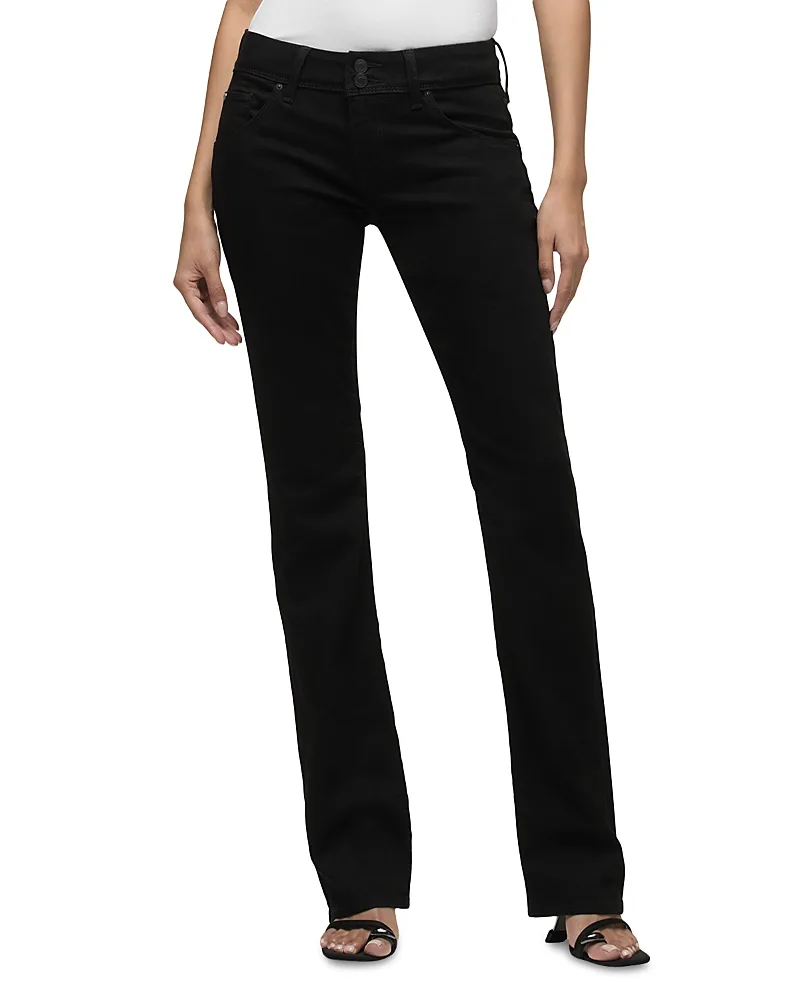 Beth Mid Rise Baby Bootcut Jeans by Hudson