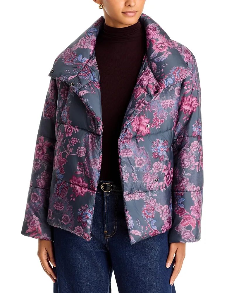 Funnel Neck Puffer Coat by Johnny Was