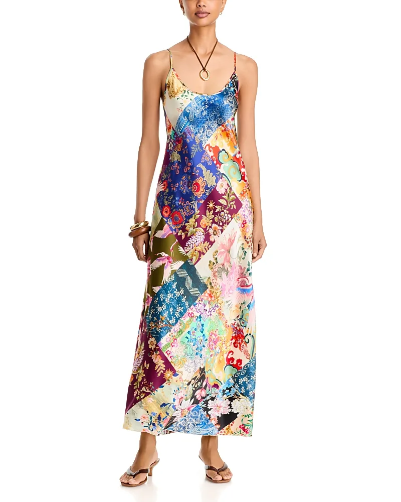 Gigianna Midi Slip Dress by Johnny Was