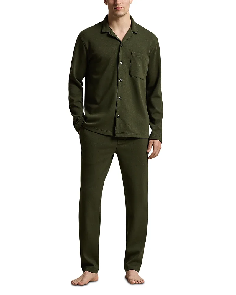 Herringbone Knit Pajama Pants by Polo Ralph Lauren