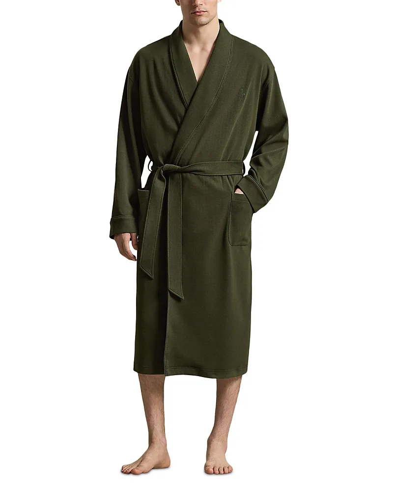 Herringbone Knit Robe by Polo Ralph Lauren