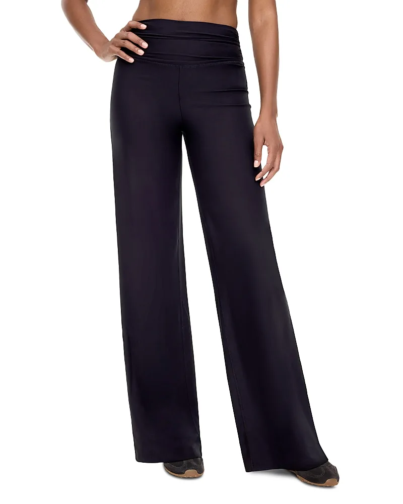 SPANXsmooth OnForm Ruched Wide Leg Pants by SPANX