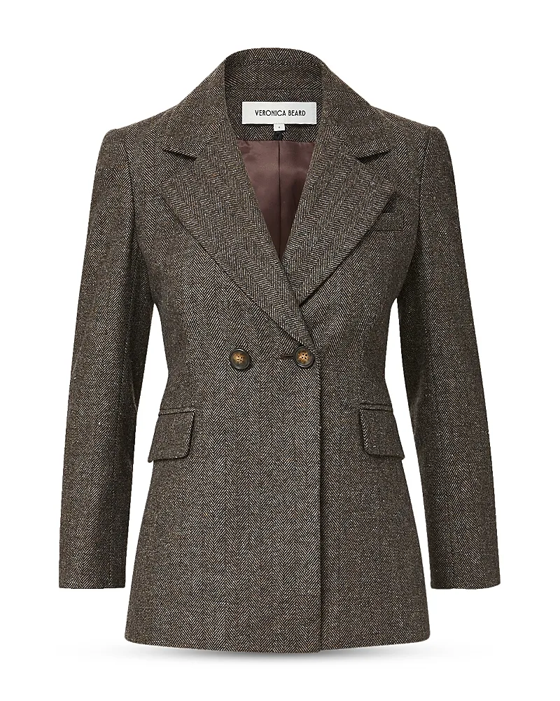 Tilbury Notch Collar Dickey Jacket by Veronica Beard