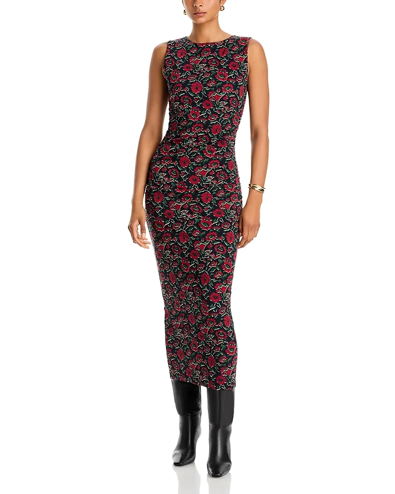 Charissa Sleeveless Cotton Blend Dress by Veronica Beard