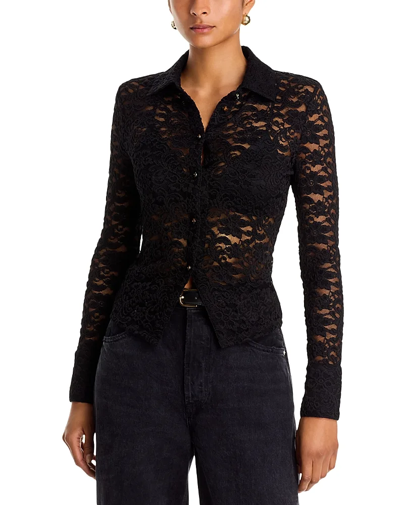 Wittaker Lace Shirt by Veronica Beard