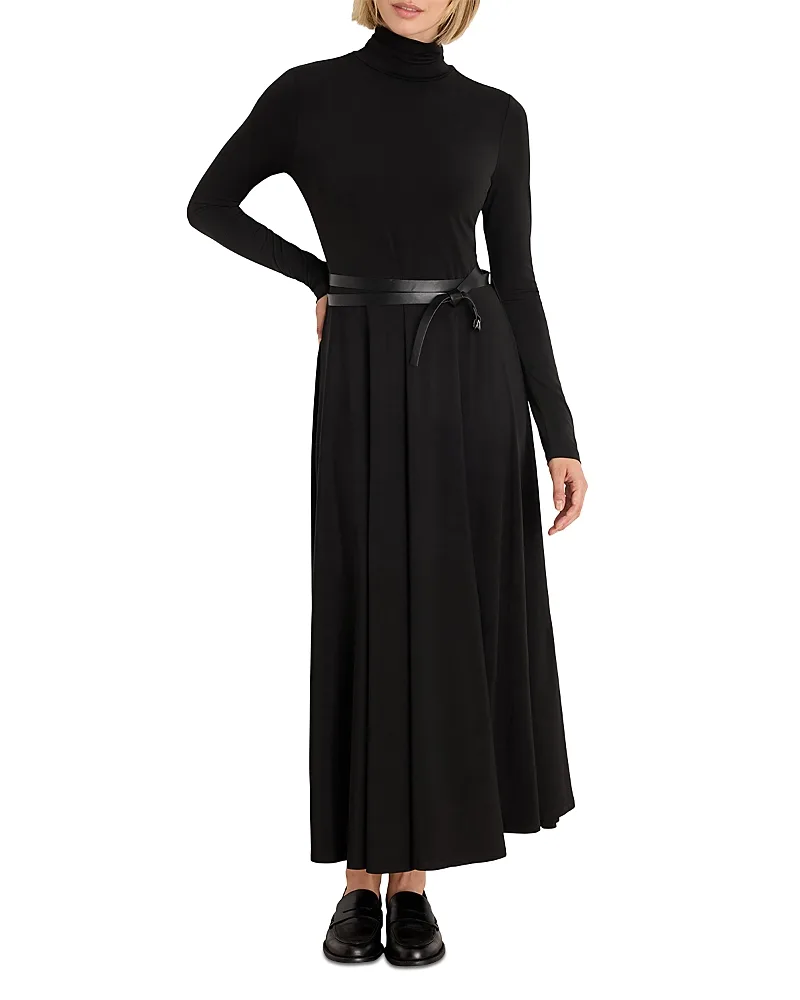 Victoria High Neck Belted Dress by Nic+Zoe
