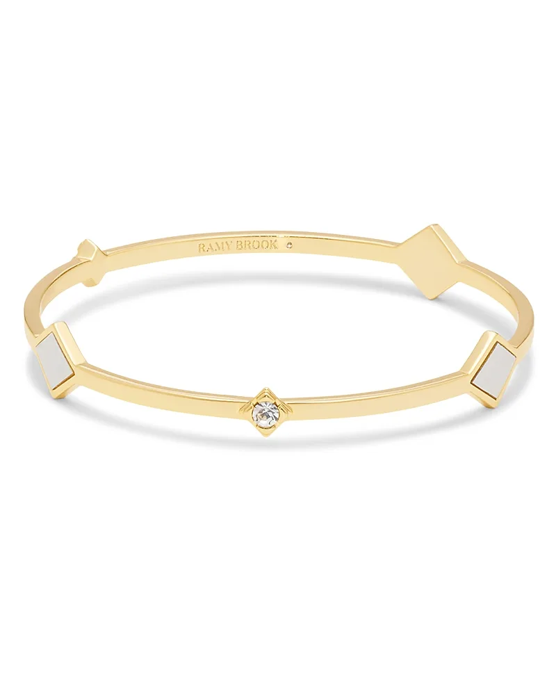 Eliza Two Tone Bangle Bracelet by Ramy Brook