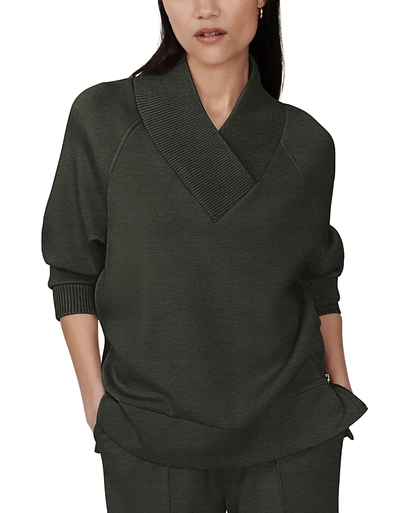 Macie Side Zip Hem Sweatshirt by Varley