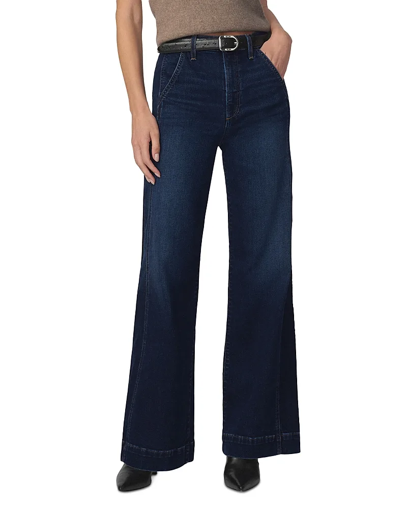 The Mia High Rise Paneled Trousers Jeans by Joe's Jeans