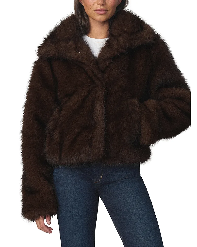 The Cozy Faux Fur Coat by Joe's Jeans