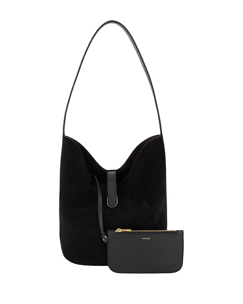 Eris Medium Suede Bucket Bag by Vince