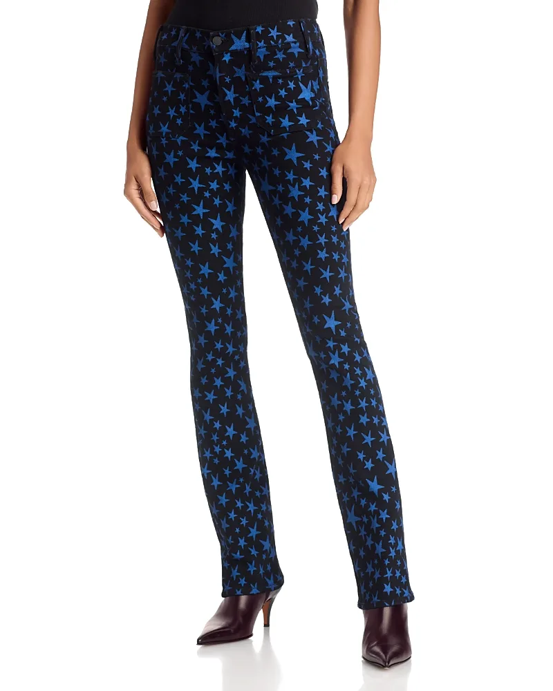 The Patch Pocket Mid Rise Jeans by MOTHER