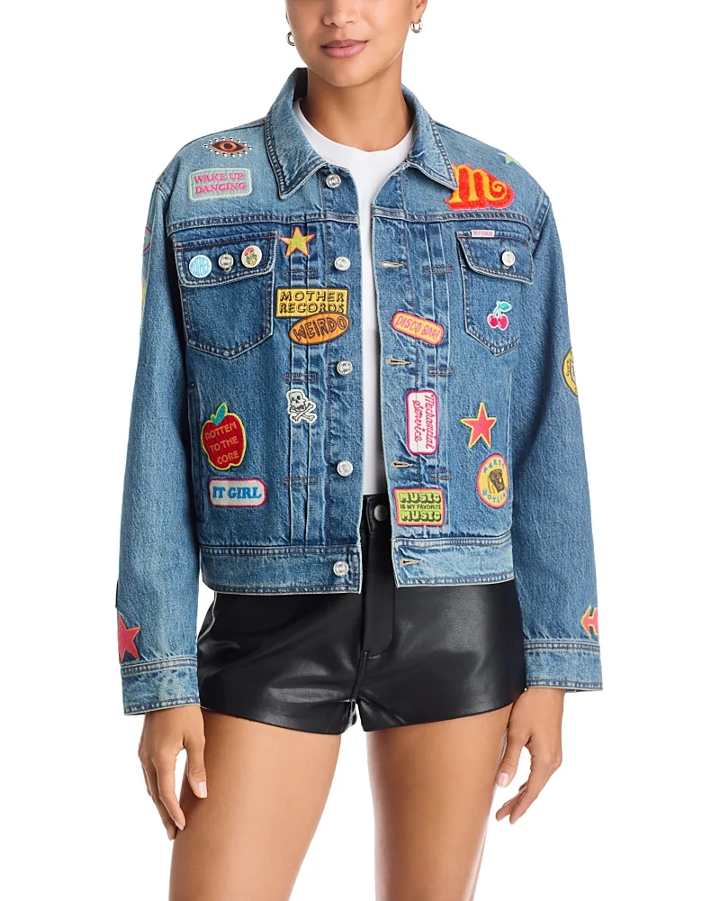 The Duo Cotton Logo Jacket by MOTHER