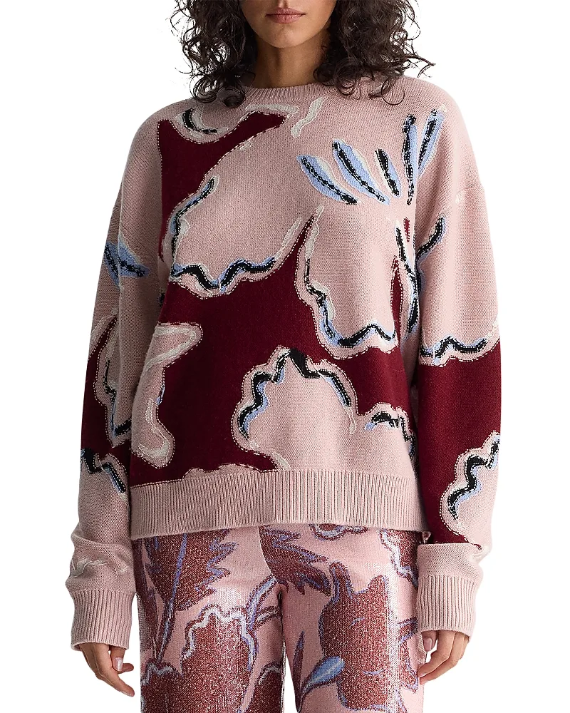 Mirella Wool and Cashmere Sweater by Diane Von Furstenberg