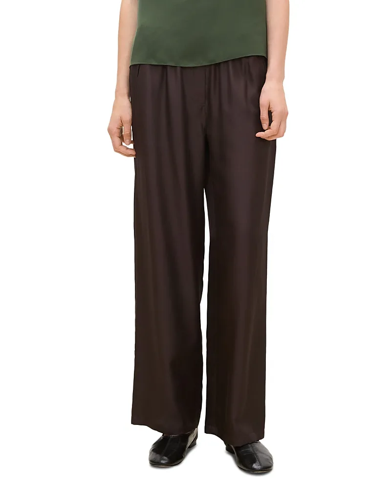 Silk Flowy Pants