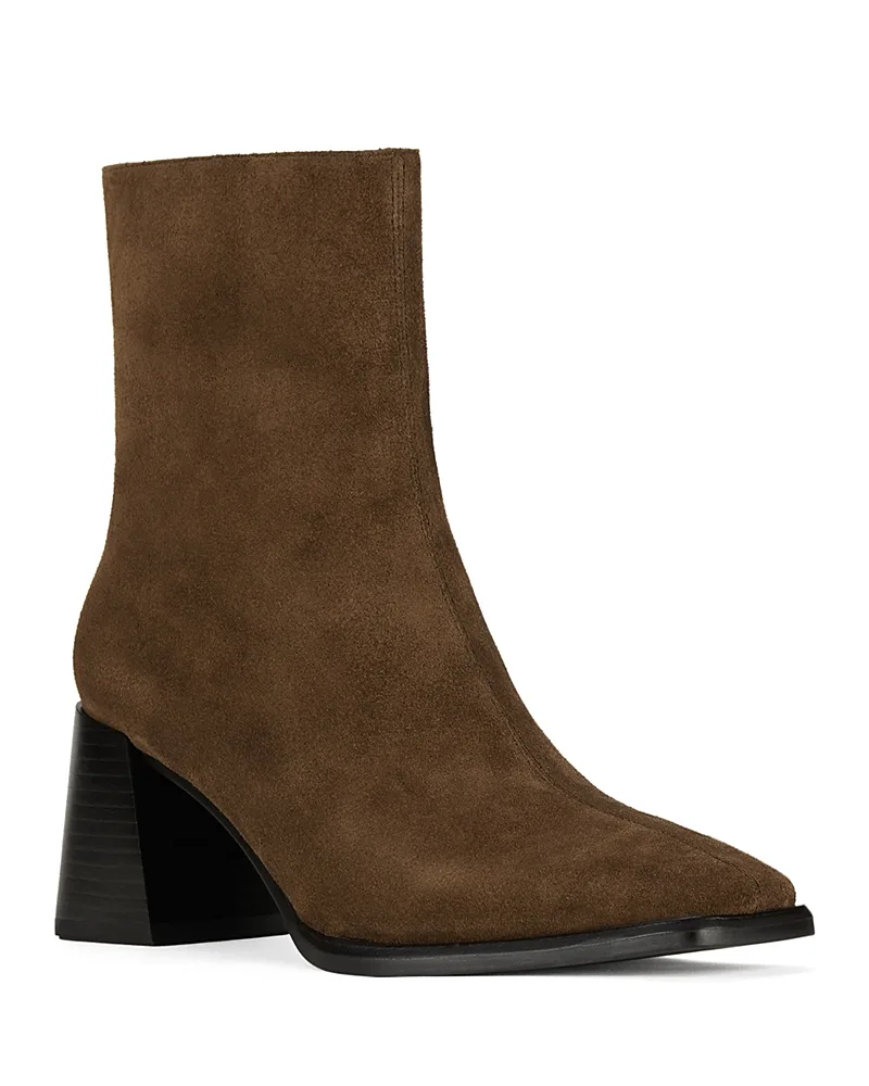 Sherpal Block Heel Booties by Jeffrey Campbell
