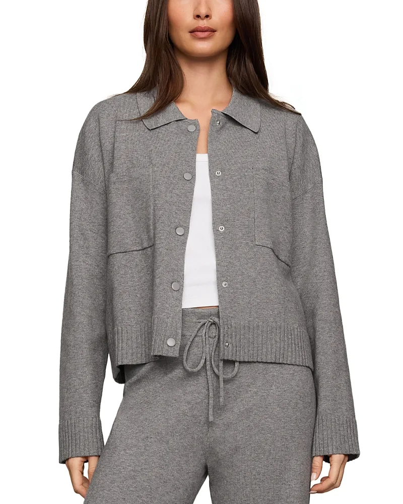 Slowdown Snap Front Sweater Jacket by Z Supply