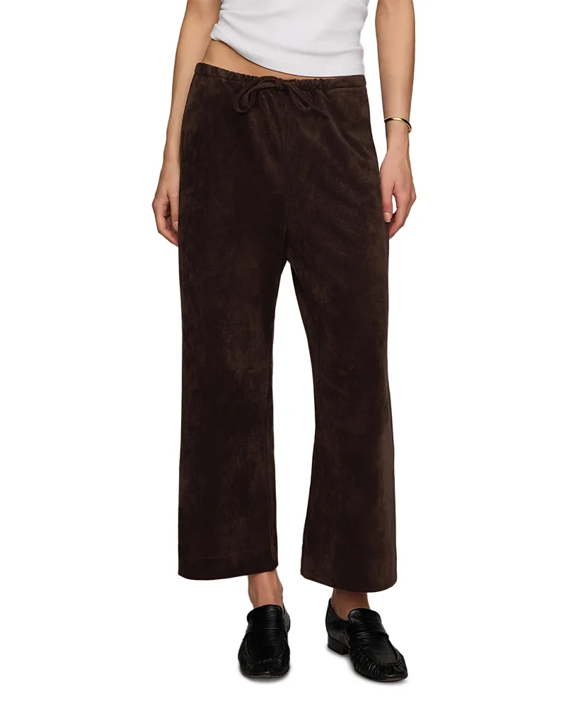 Drift Faux Suede Cropped Pants by Z Supply