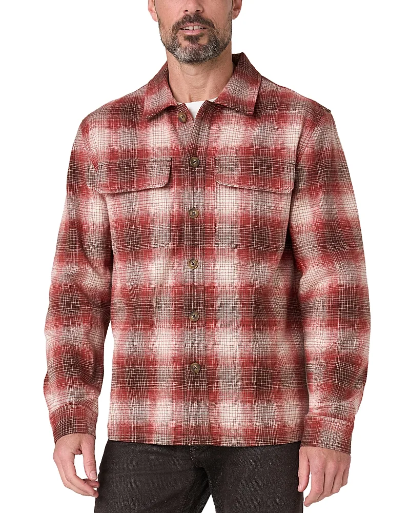 Flap Pocket Shirt Jacket by Liverpool Los Angeles
