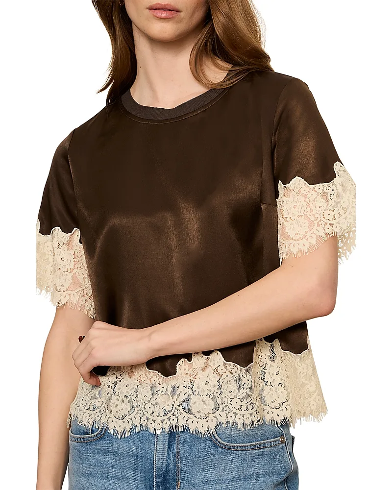 One of a Kind Satin Top by Sanctuary