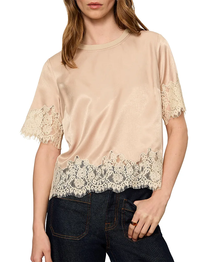 One of a Kind Satin Top