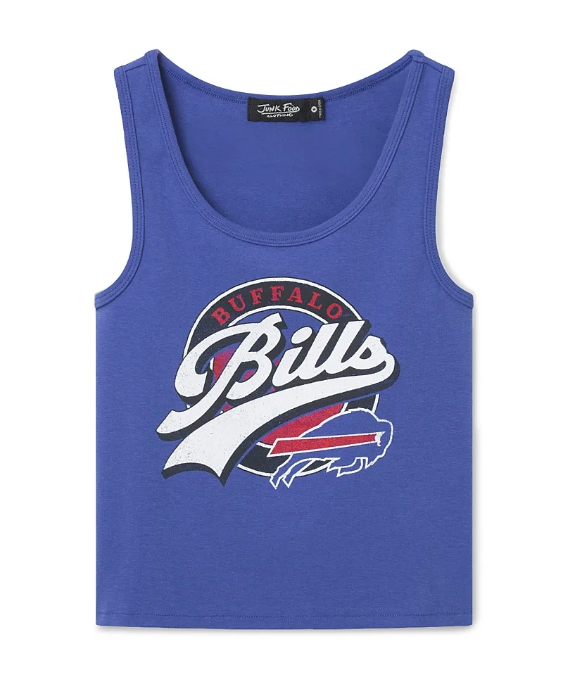 Buffalo Bills Cropped Tank by Junk Food