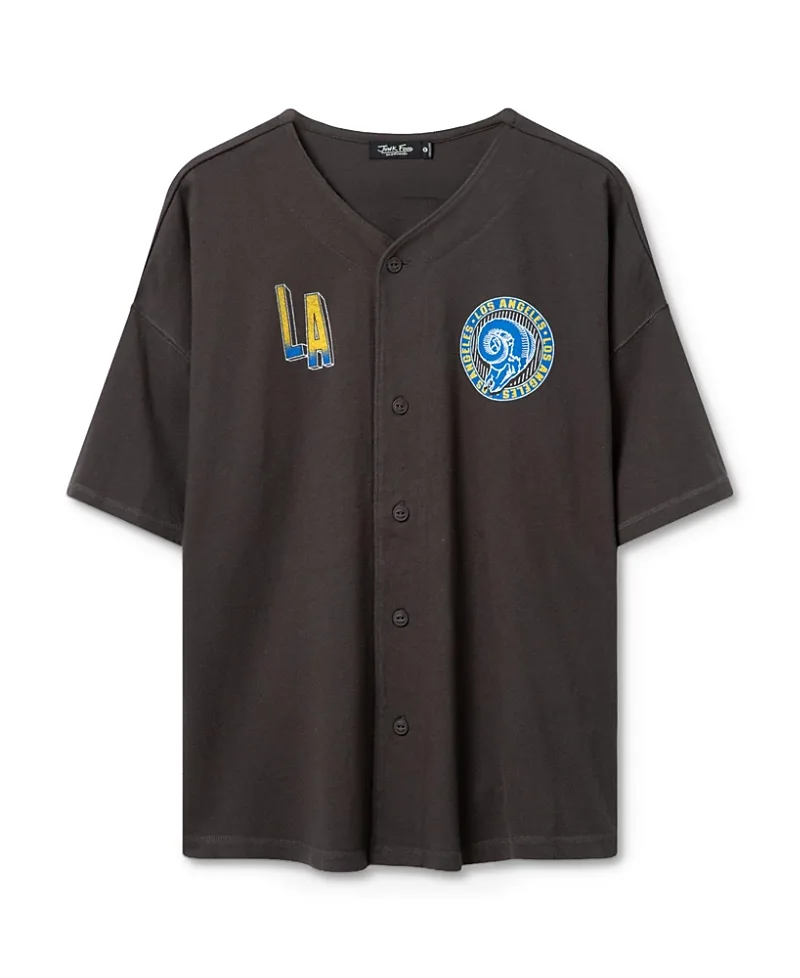 NFL Los Angeles Rams Baseball Jersey by Junk Food