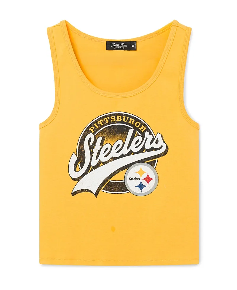 Pittsburgh Steelers Cropped Tank by Junk Food