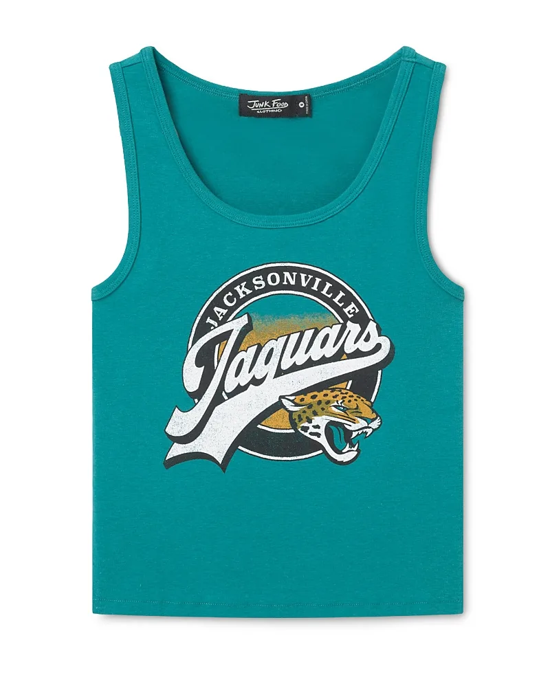 Jacksonville Jaguars Cropped Tank by Junk Food