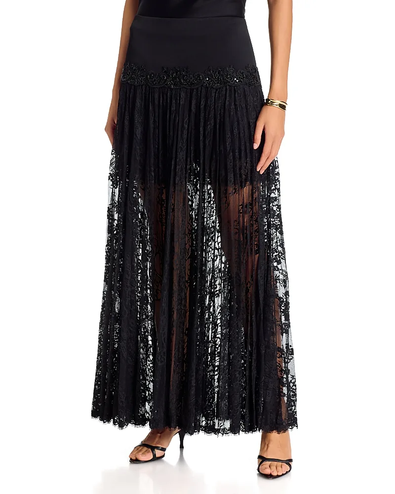 Yvonne Lace Maxi Skirt by Kobi Halperin