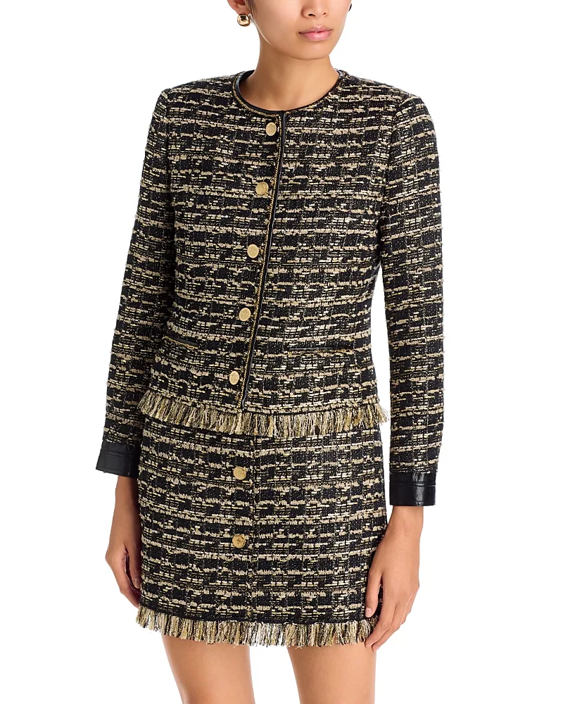 Jordan Fringe Trim Jacket by Kobi Halperin