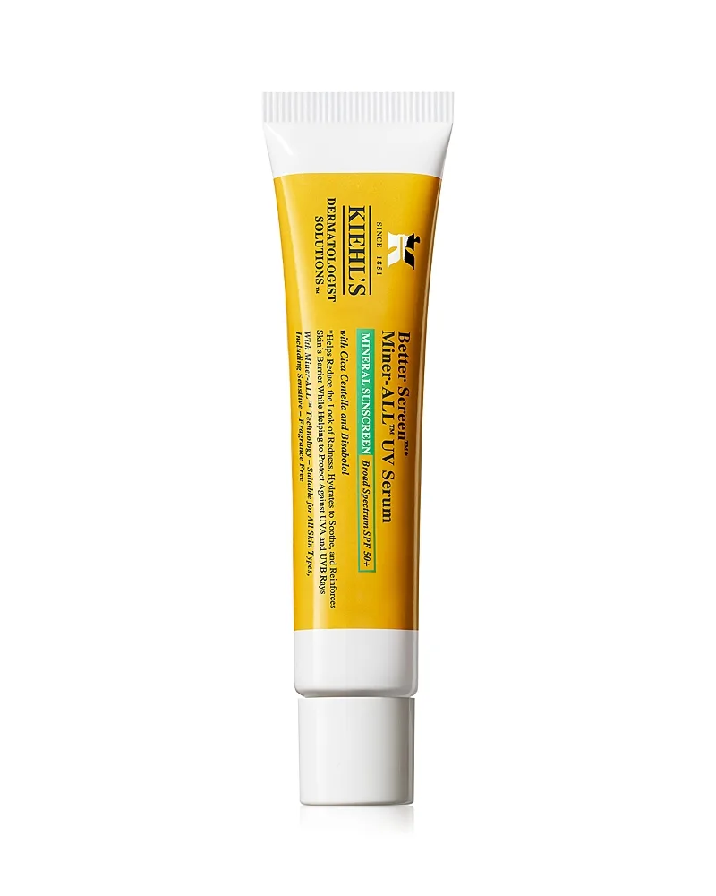 Better Screen Miner-All UV Serum Mineral Sunscreen SPF 50+ with Cica Centella 1.4 oz by Kiehl's