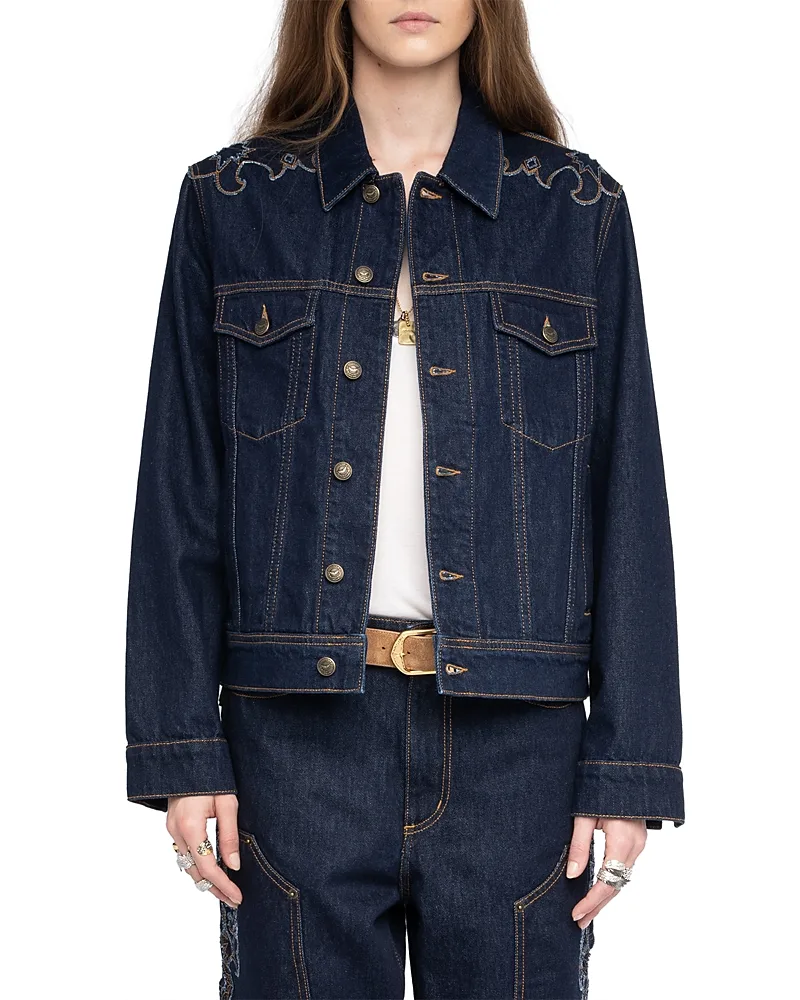 Bases Denim Jacket by Zadig & Voltaire