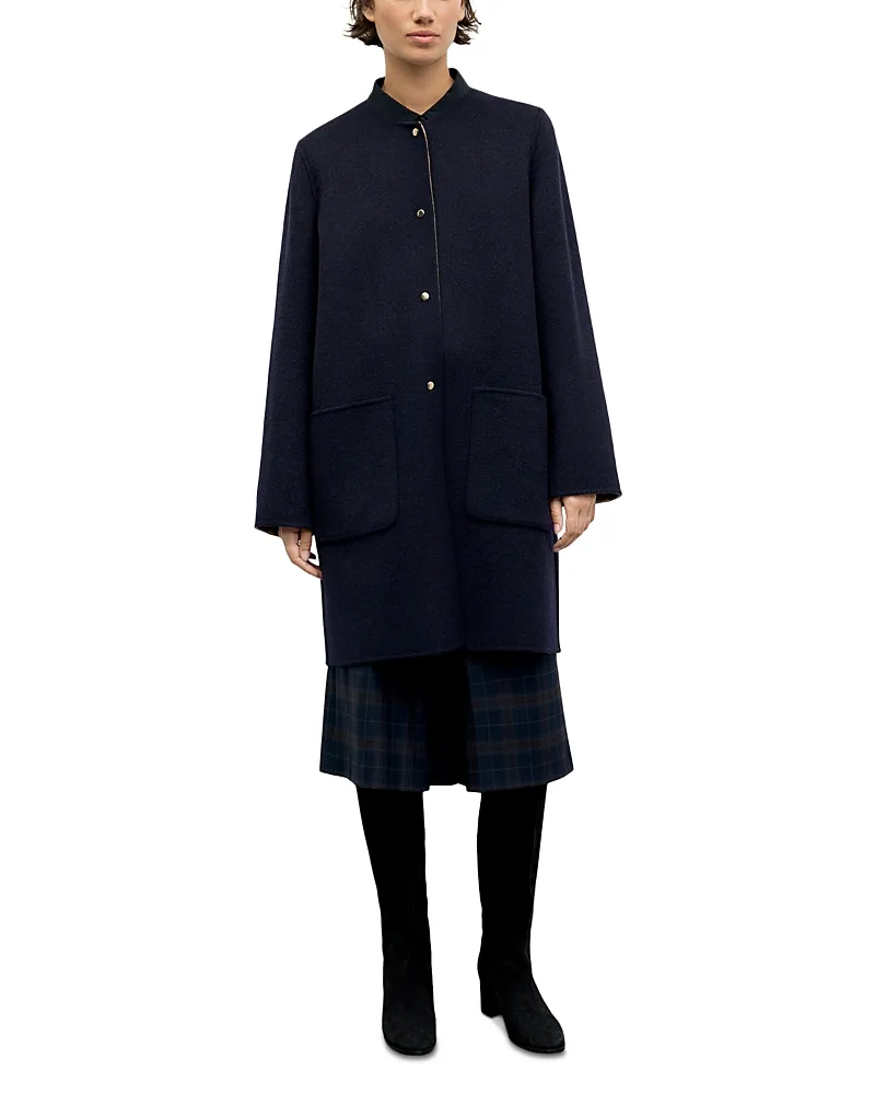 Anai Wool Double Face Coat by Gerard Darel