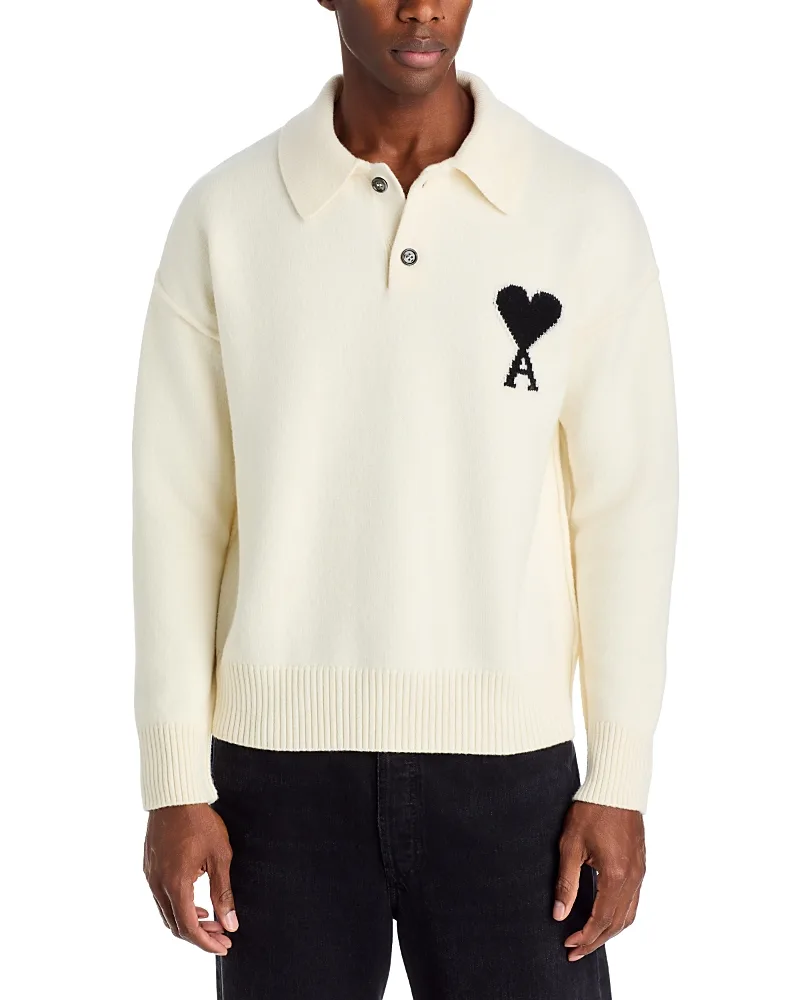 Ami De Coeur Polo Sweater by Ami