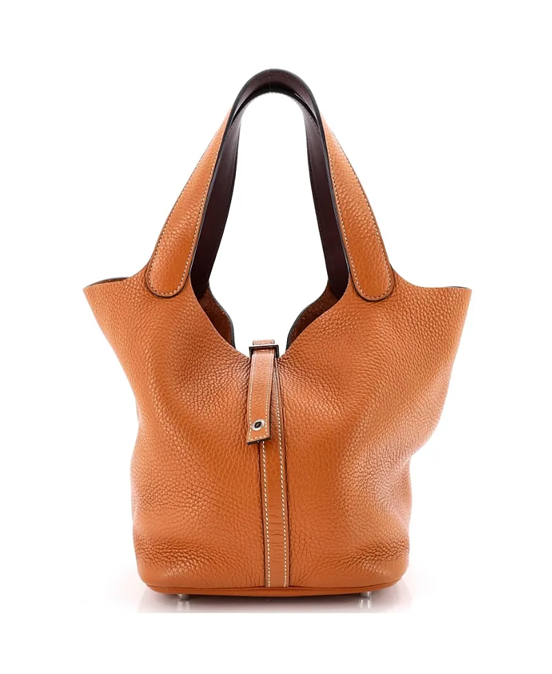 Pre-Owned Hermes mm Eclat Picotin Lock Bag Clemence by Hermes