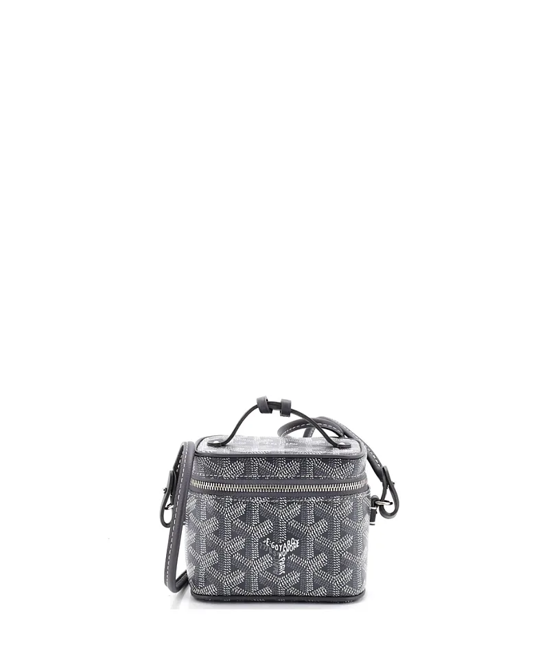 Pre-Owned Goyard Nano Muse Vanity Case Coated Canvas by Pre-owned Goyard