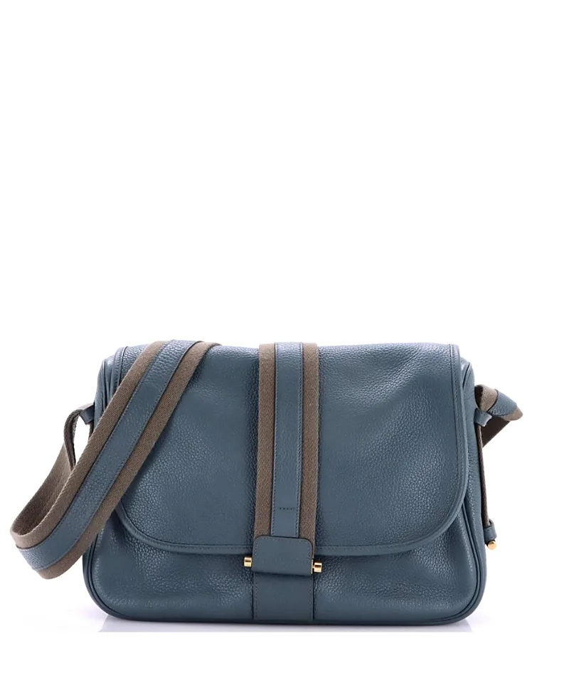 Pre-Owned Hermes Bourlingue Messenger Bag Clemence by Hermes