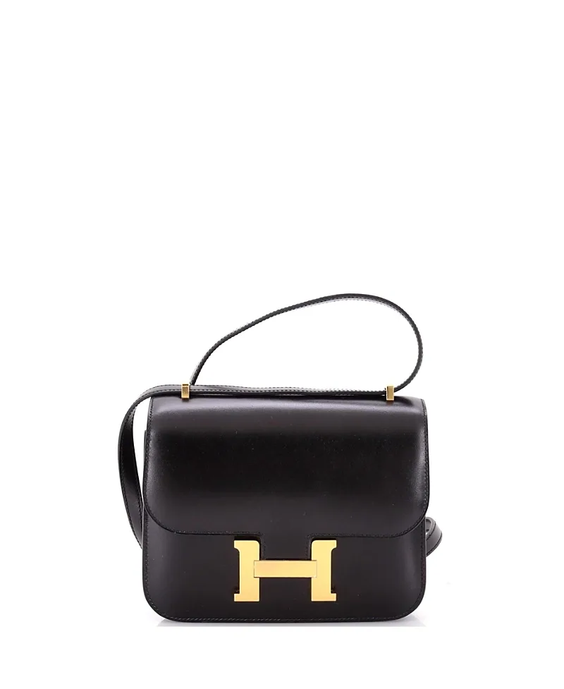 Pre-Owned Hermes 18 Constance Nm Bag Box Calf by Hermes