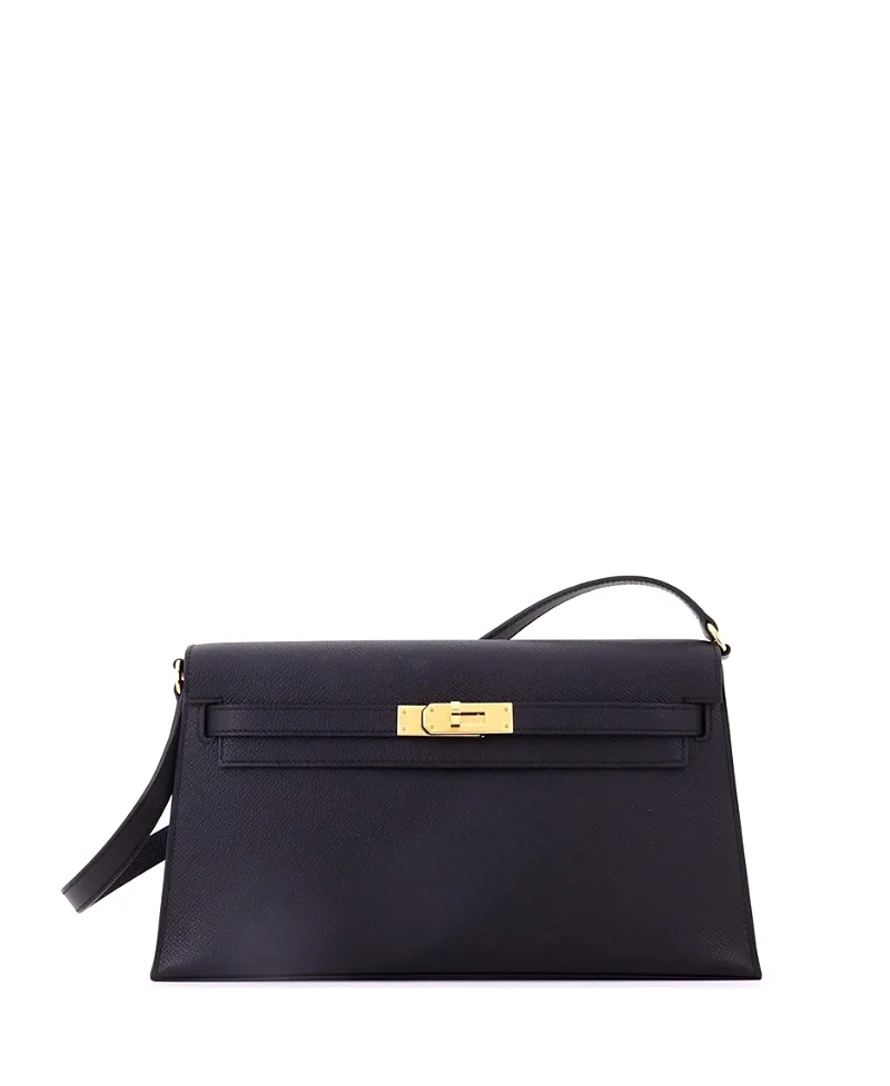 Pre-Owned Kelly Elan Shoulder Bag Epsom by Hermes