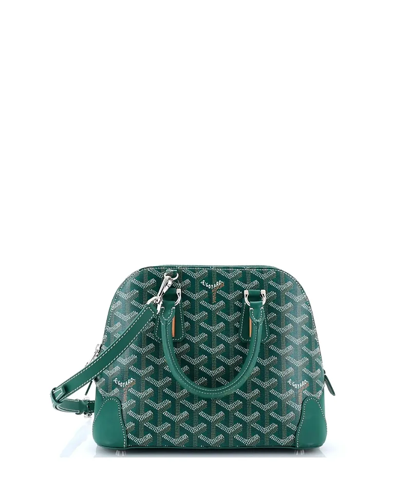 Pre-Owned Goyard Mini Vendome Bag Coated Canvas by Pre-owned Goyard