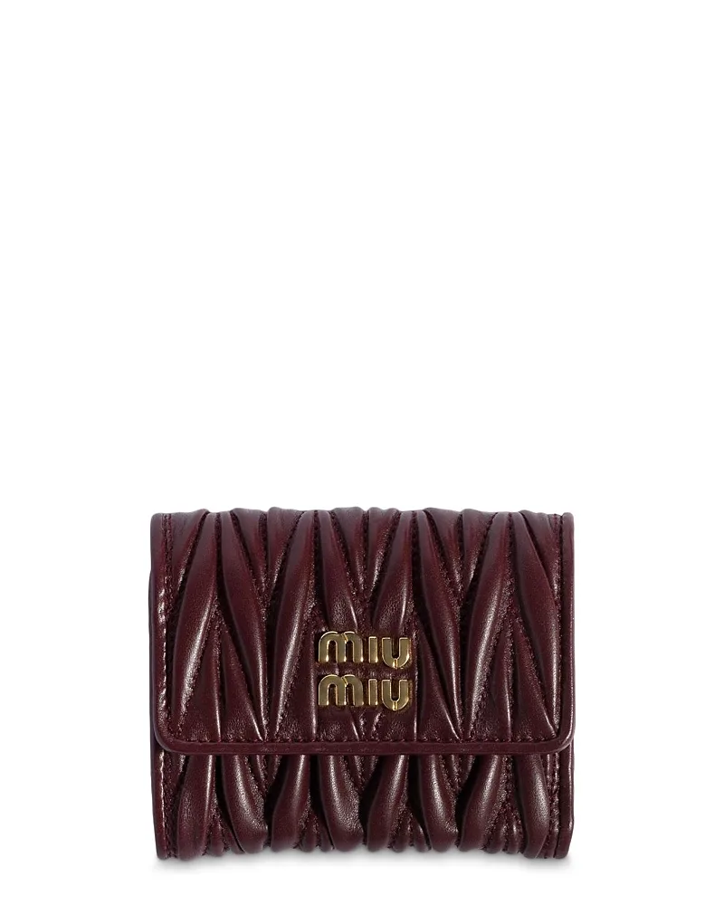 Matelasse Nappa Leather Small Wallet