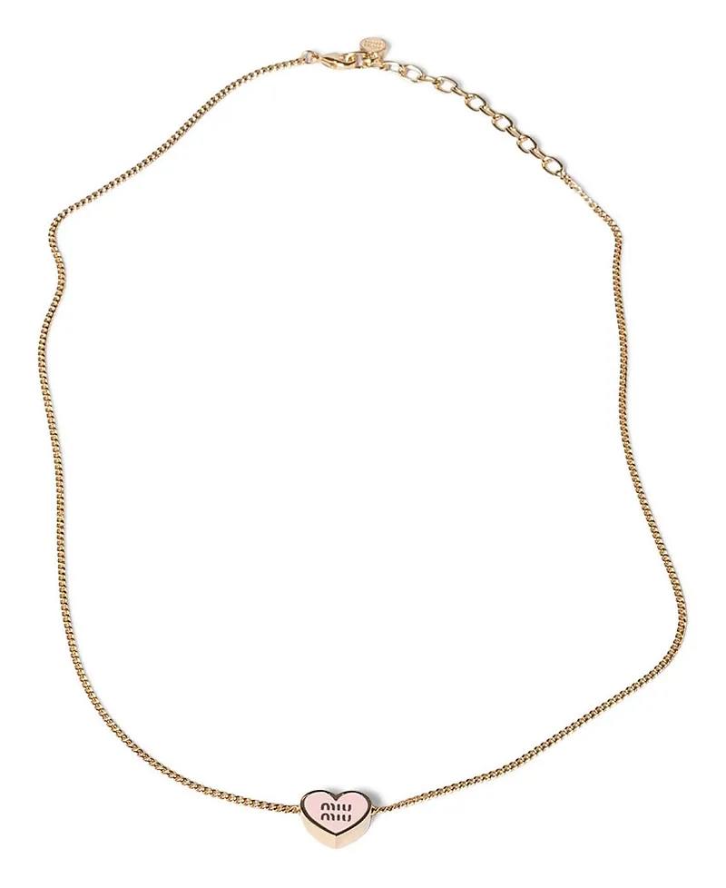 Metal Necklace by Miu Miu