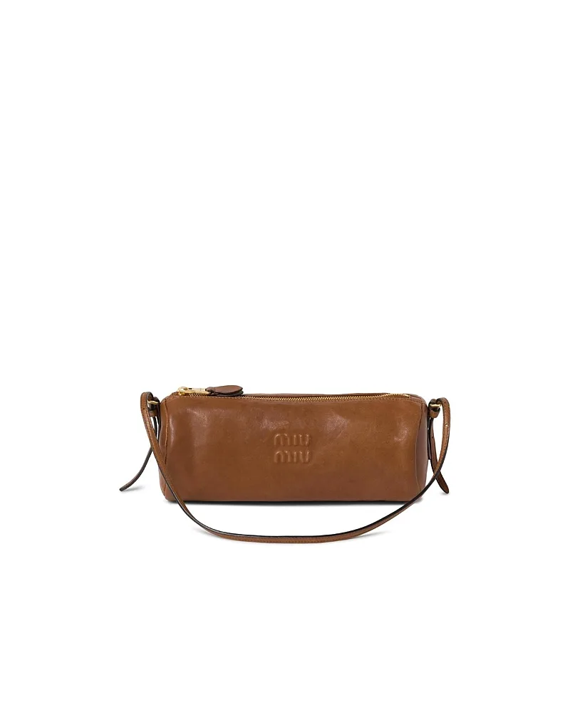 Nappa Leather Pouch by Miu Miu