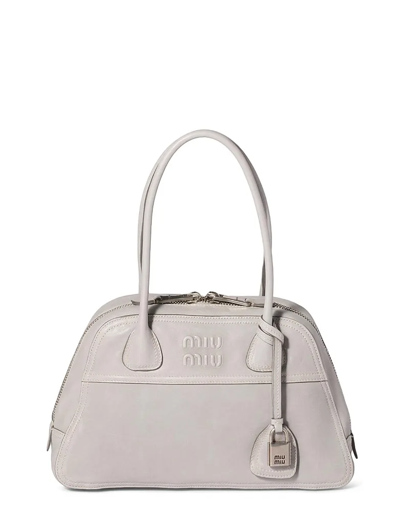 Vivant Nappa Leather Bag, 12.6 by Miu Miu
