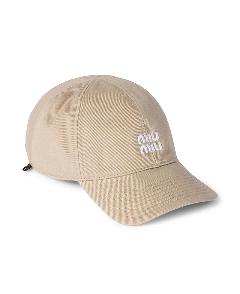 Denim Baseball Cap, 22.83 by Miu Miu