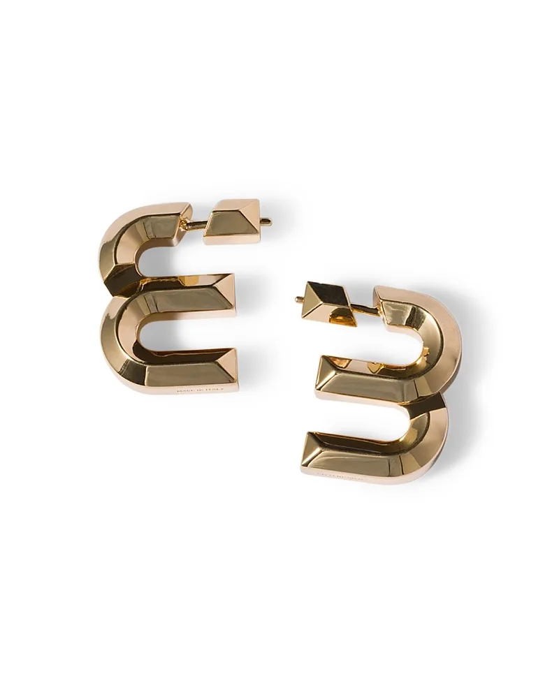 Metal Earrings by Miu Miu