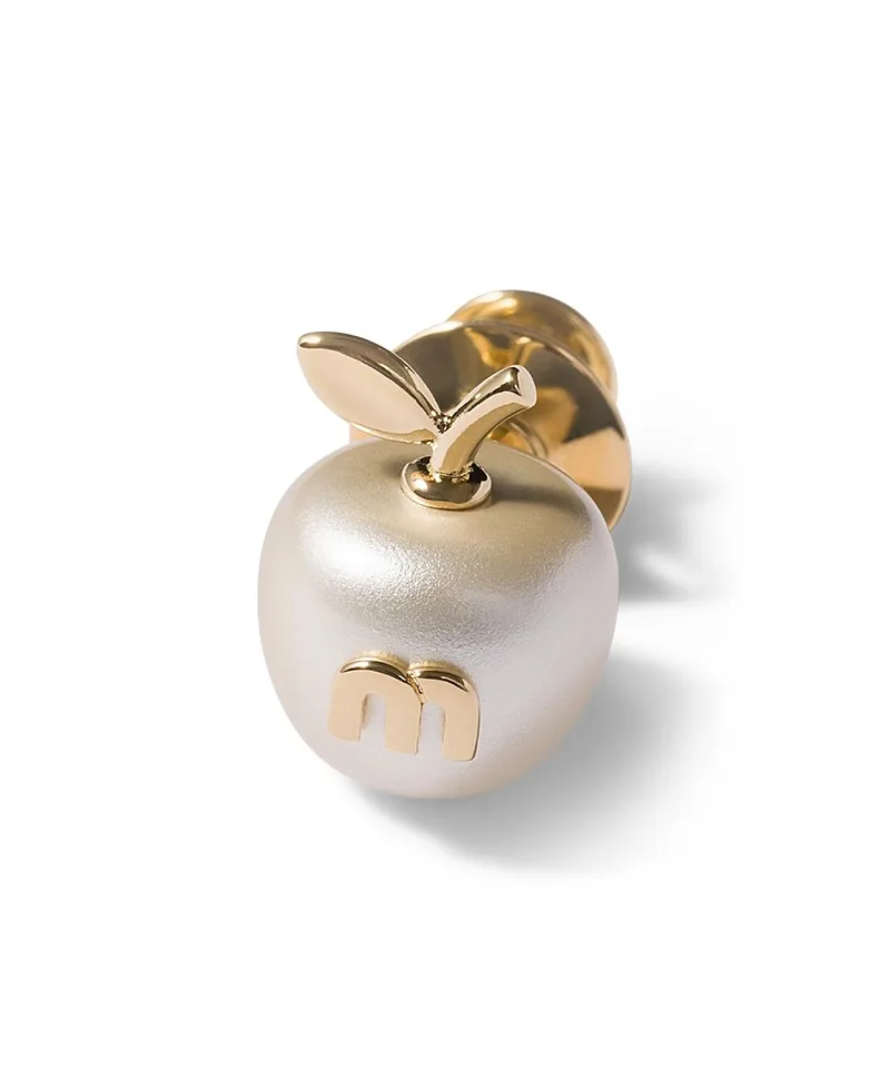 Metal Brooch by Miu Miu